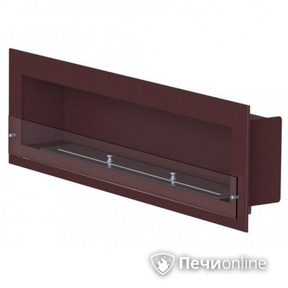 Биокамин ЭкоЛайф Window 800 Glass black burgundy в Оренбурге